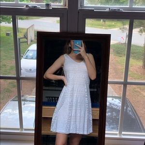 Calvin Klein white minidress